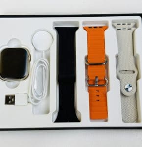 HW9 Pro Max Smart Watch 3 Straps In 1 - Multi Color DSSG0006