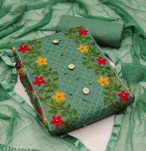 Kashmiri Ari Embroidery Three Piece - RBWF0194