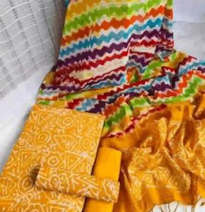 Mom Batik - Pure Cotton 3 Pcs  LSWF0301