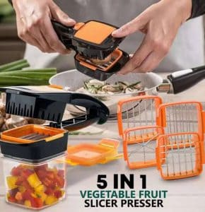 Nicer Dicer Quick 5-In-1 Vegetable Cutter DSHK0002