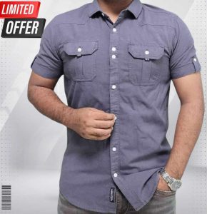 Stylish half Sleeve Print or Solid Shirt  NRMF0037