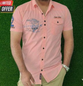 Stylish half Sleeve Print or Solid Shirt  NRMF0044