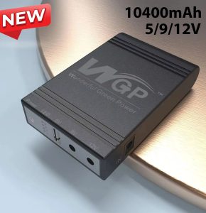New Version WGP Mini UPS 10400mAh 5-9-12v or 5-12-12v DSEG0027